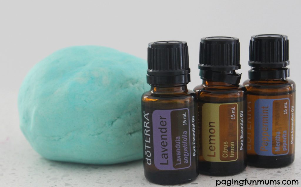 Aromatheraphy Playdough oils