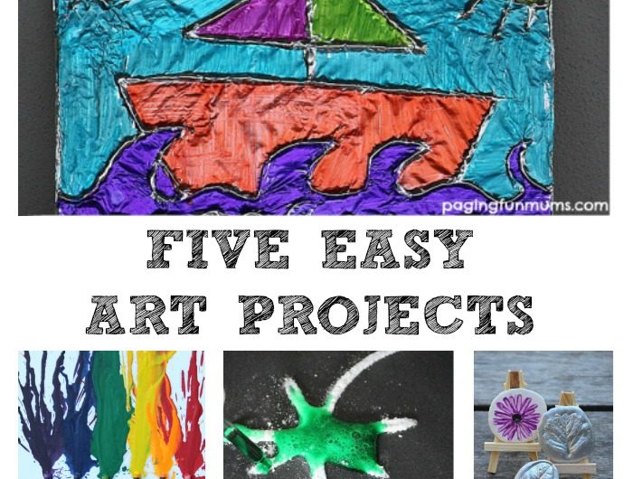 5 Easy Art Projects for Kids