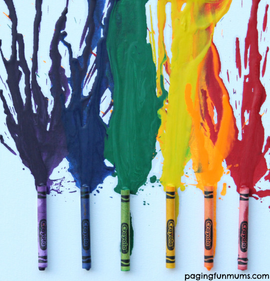 Melted-Crayon-Art