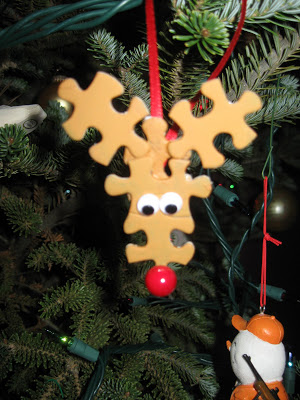 Reindeer Rudolph Ornament