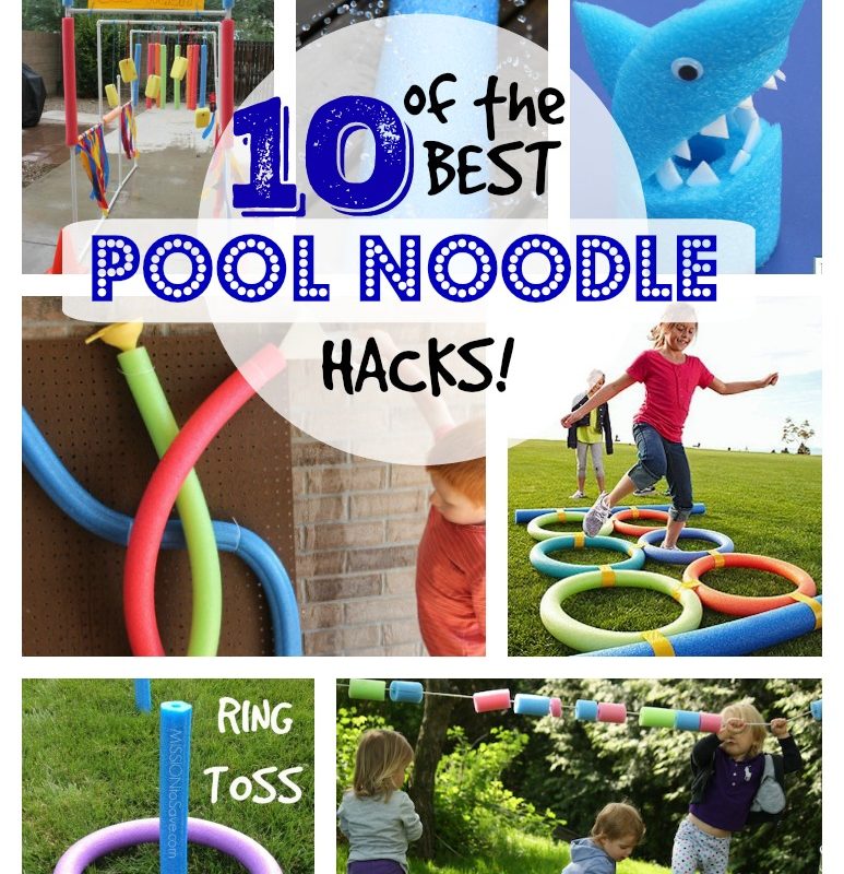10 of the Best Pool Noodle Hacks! - Paging Fun Mums