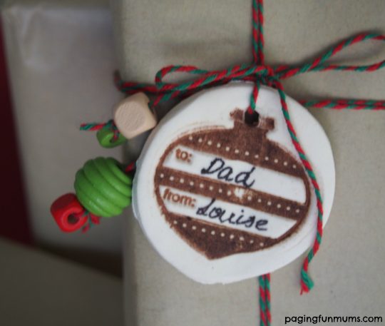 Clay Gift Tags