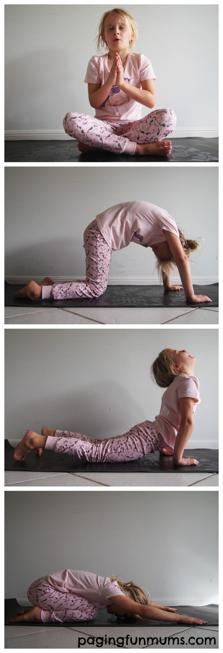 Bedtime Yoga - the routine that helped my children sleep through the night  - Paging Fun Mums