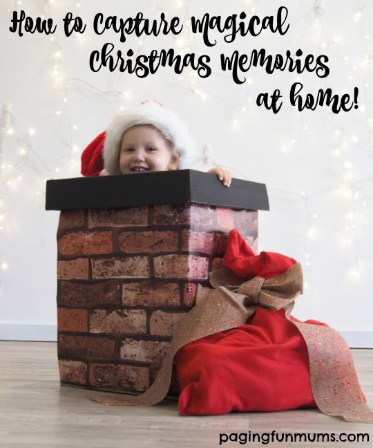 How to capture magical Christmas photos at home.