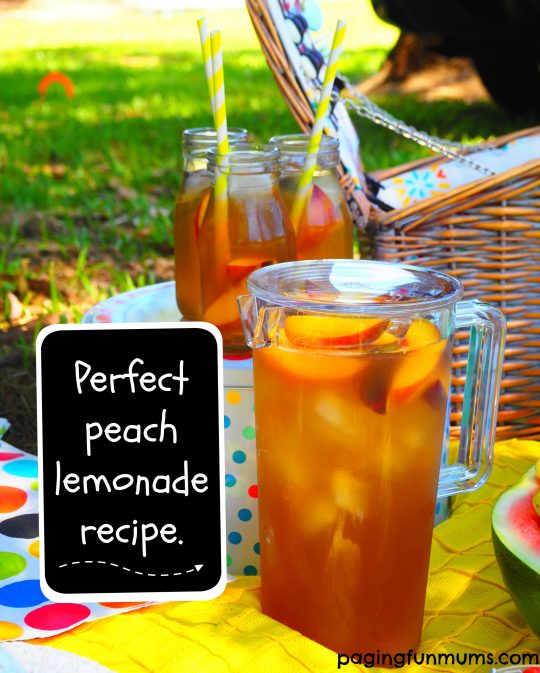 Perfect Peach Lemonade Recipe