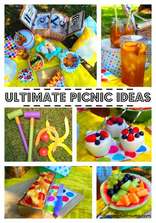 Ultimate Picnic Ideas - so many FUN ideas and yummy recipes!