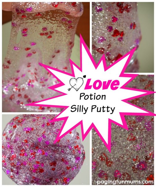 Love potion silly putty