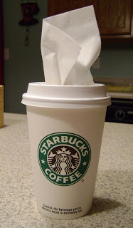 Starbucks Cup Tissue Holder