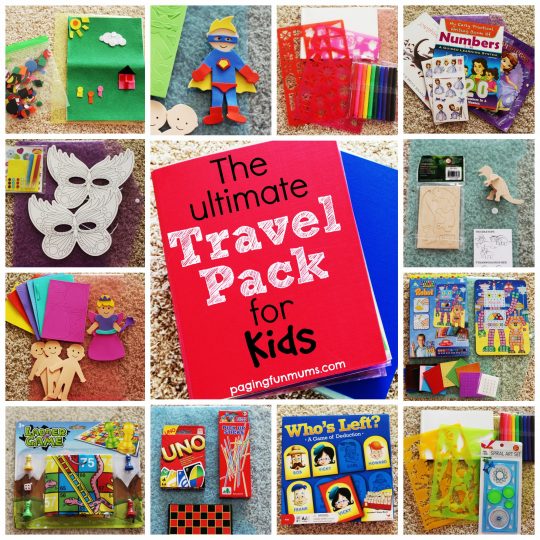 The ultimate Travel Pack for Kids