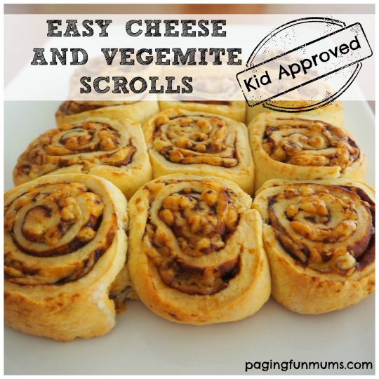 Vegemite Scroll Recipe