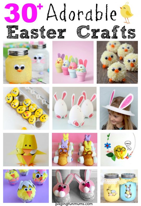30 Easter Crafts For Kids {Easy} - My Mommy Style
