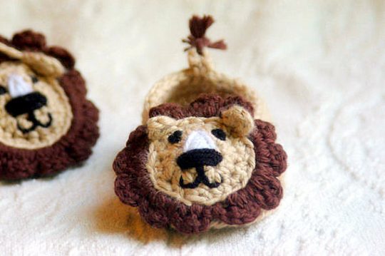 Baby Lion Slippers