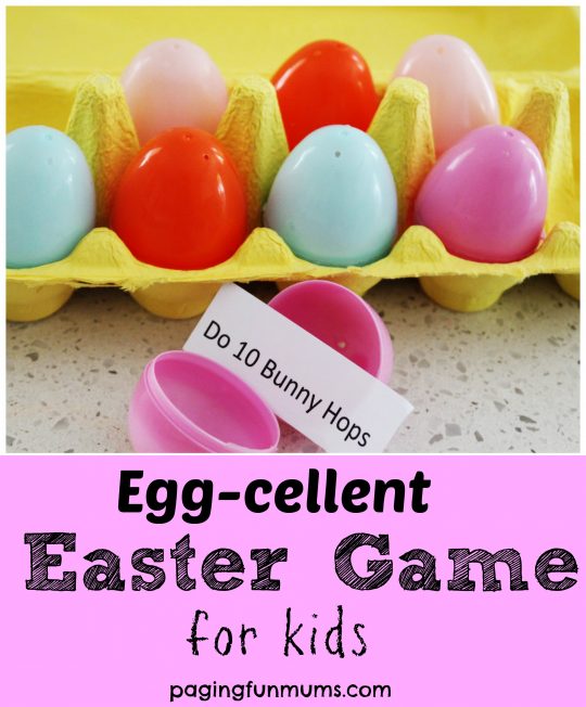 Egg-cellent Easter Game for kids