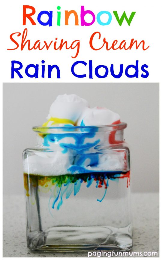 Rainbow Rain Clouds