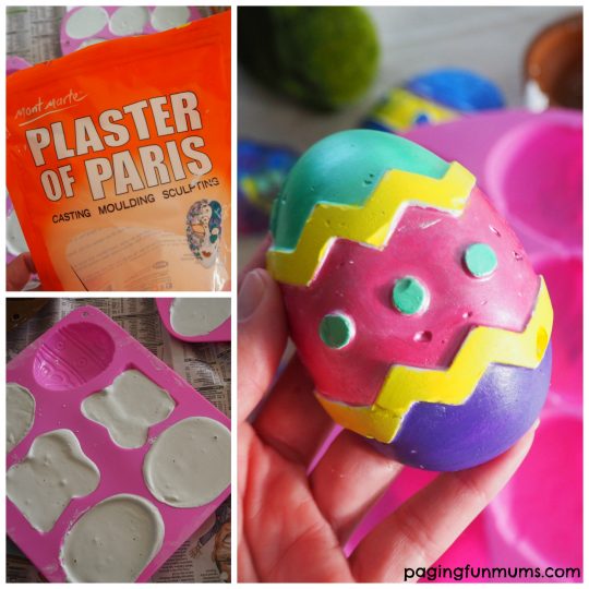 Use cheap silicone cake moulds to make your own Pick'n'Paint Easter projects!