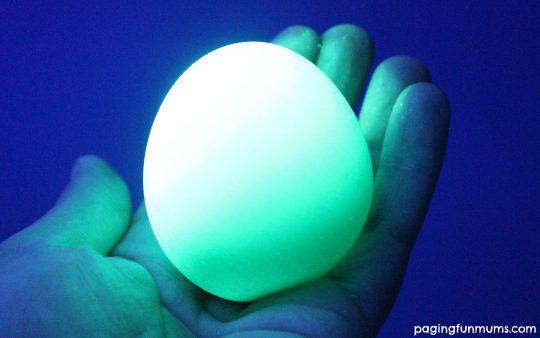 Amazing Glowing Egg Experiment