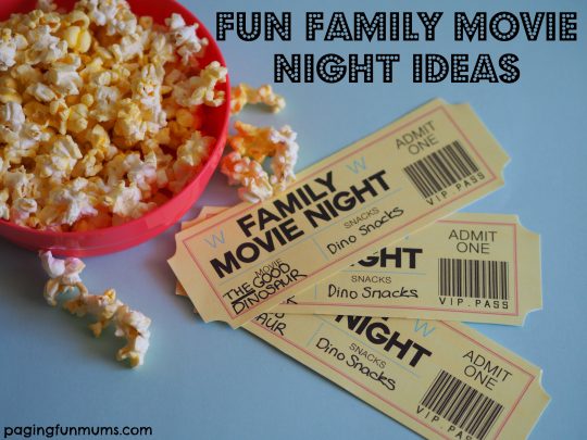 Fun Family Movie Night Ideas
