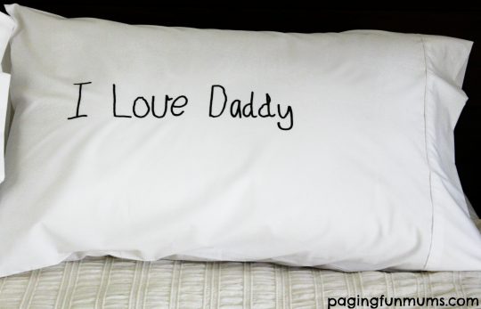 I Love Daddy Personalised Pillowcases