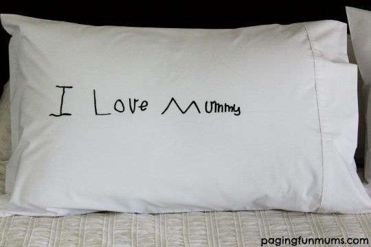 I Love Mummy Personalised Pillowcase