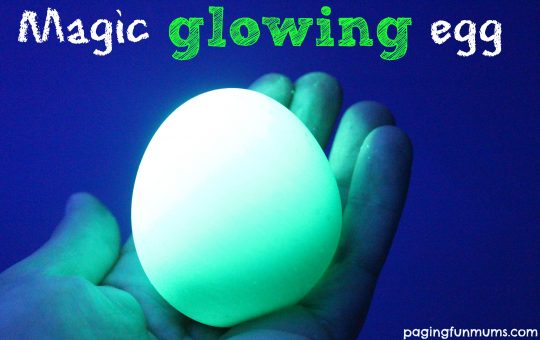 Magical Glowing Egg