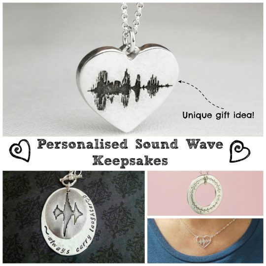 Personalised Keepsake Idea - turn your voice or someone else's into a unique gift.