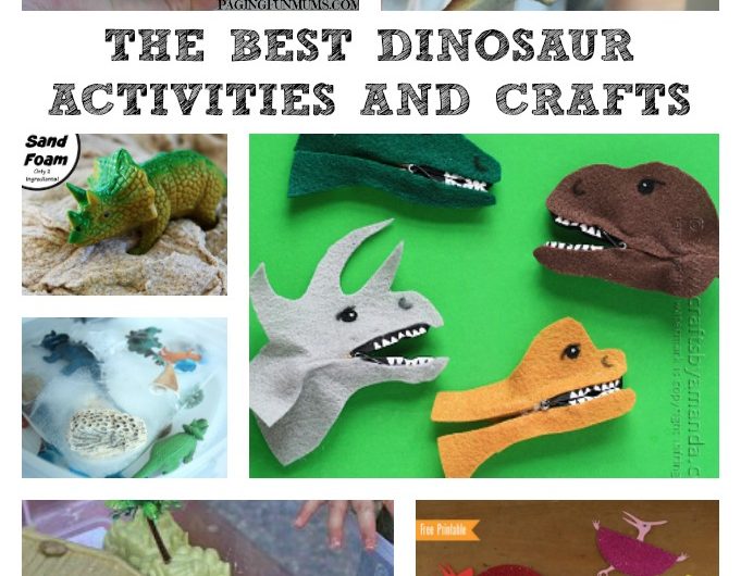 10 of the BEST Dinosaur Themed Activities and Crafts!