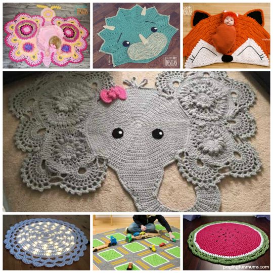 Adorable Crochet Rug Patterns and Designs!