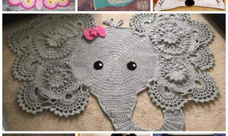 Clever Crochet Throw Rugs