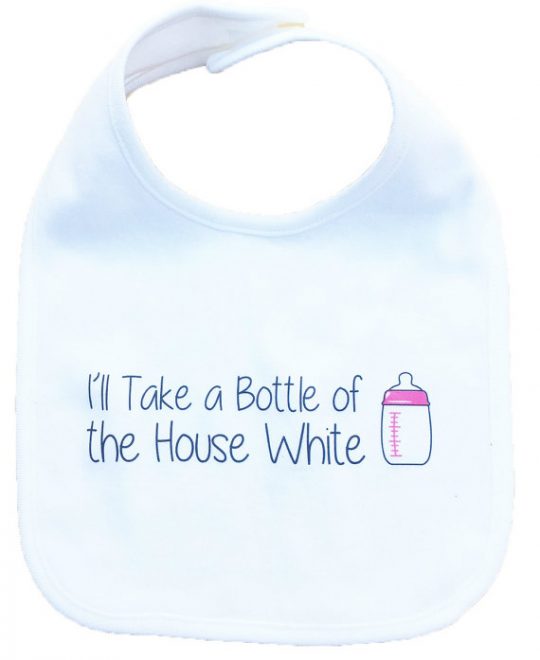 BOttle of house white