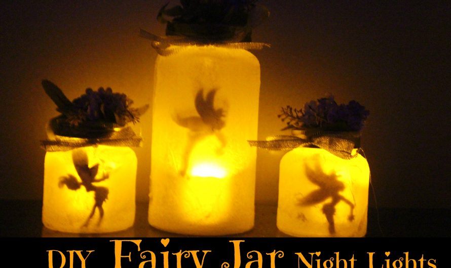 DIY Fairy Jar Night Lights