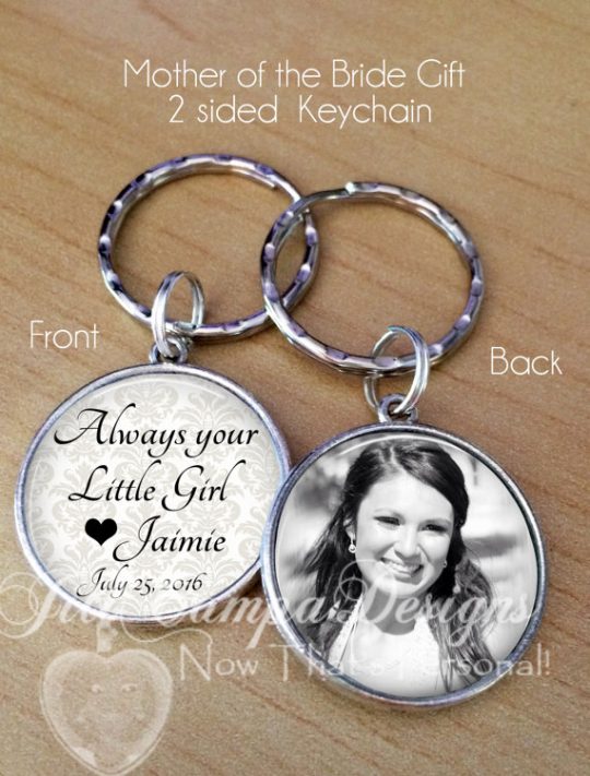 Mother of the Bride Keychain