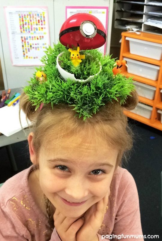 Crazy Hair Day - Pokemon Go Style! - Paging Fun Mums