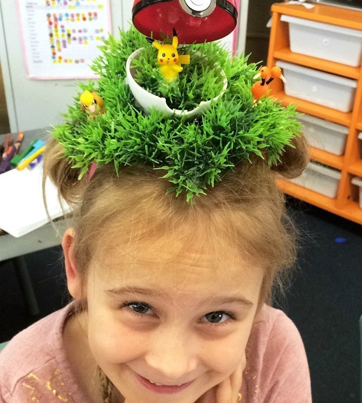 Crazy Hair Day - Pokemon Go Style! - Paging Fun Mums