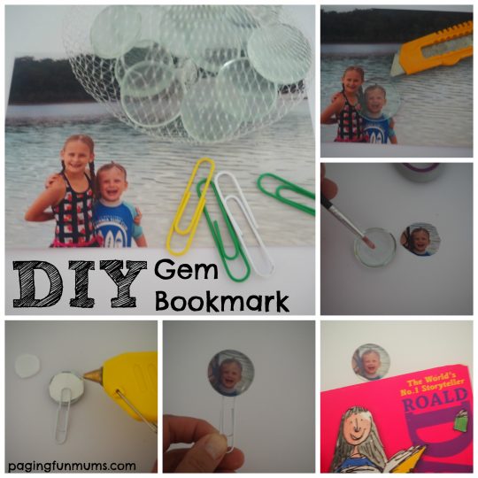 DIY Gem Bookmark