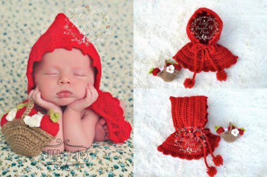 Red Riding Hood Crochet set