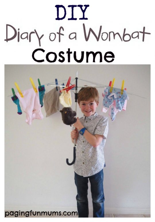 Adorable DIY Diary of a Wombat Costume