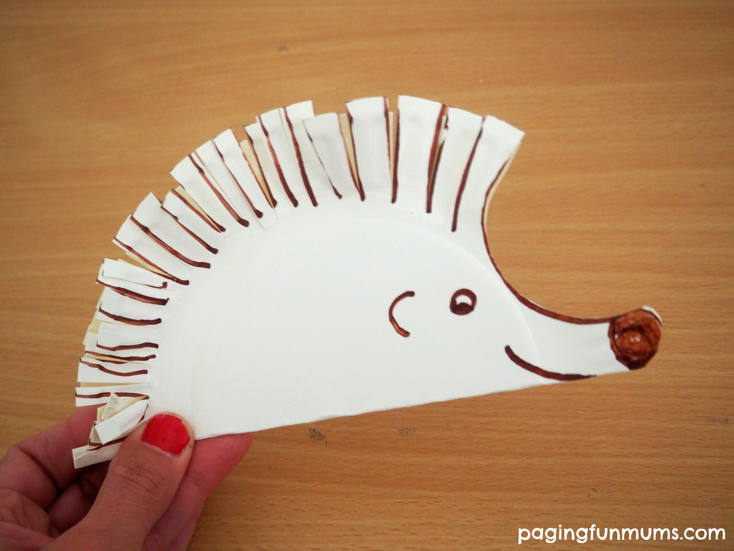 Paper Plate Hair Cuts - Toddler Activity for Scissor Skills 