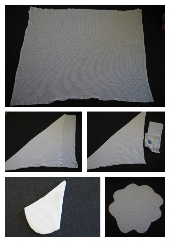 cutting-a-rectangle-blanket-to-create-a-rounded-throw-to-tie-dye