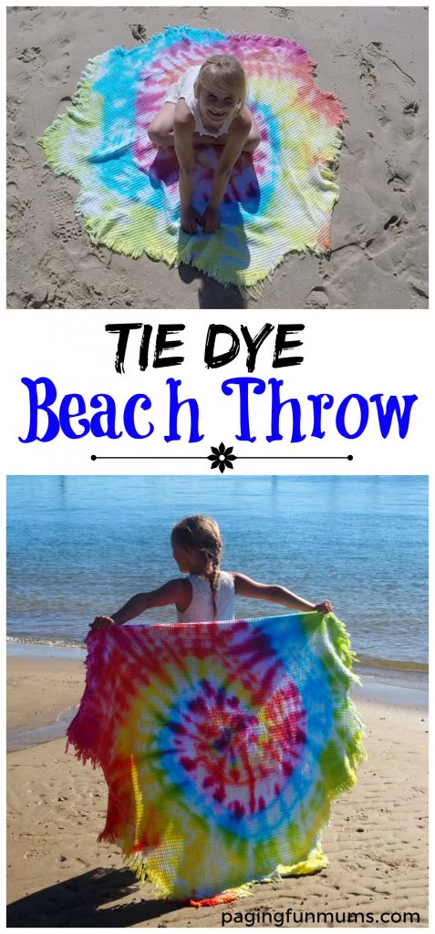 diy-tie-dye-beach-throw