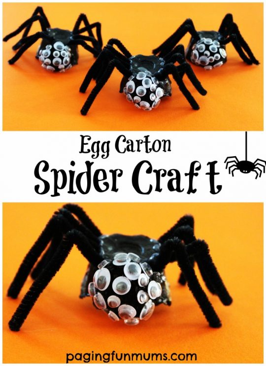 egg-carton-spider-craft