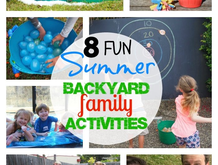 8 Fun Summer Backyard Family Activities