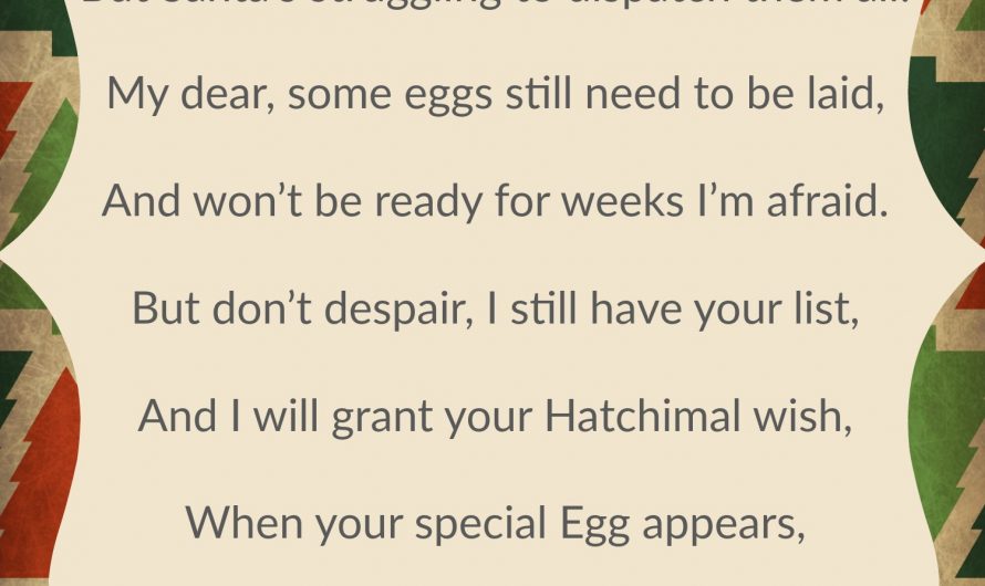Hatchimal Apology Letter