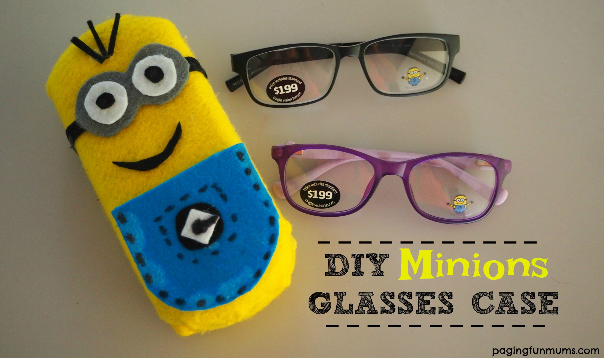 minion glasses homemade