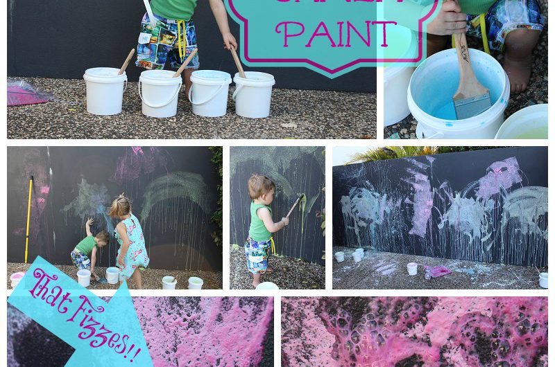 Fizzing Chalk Paint – video tutorial!