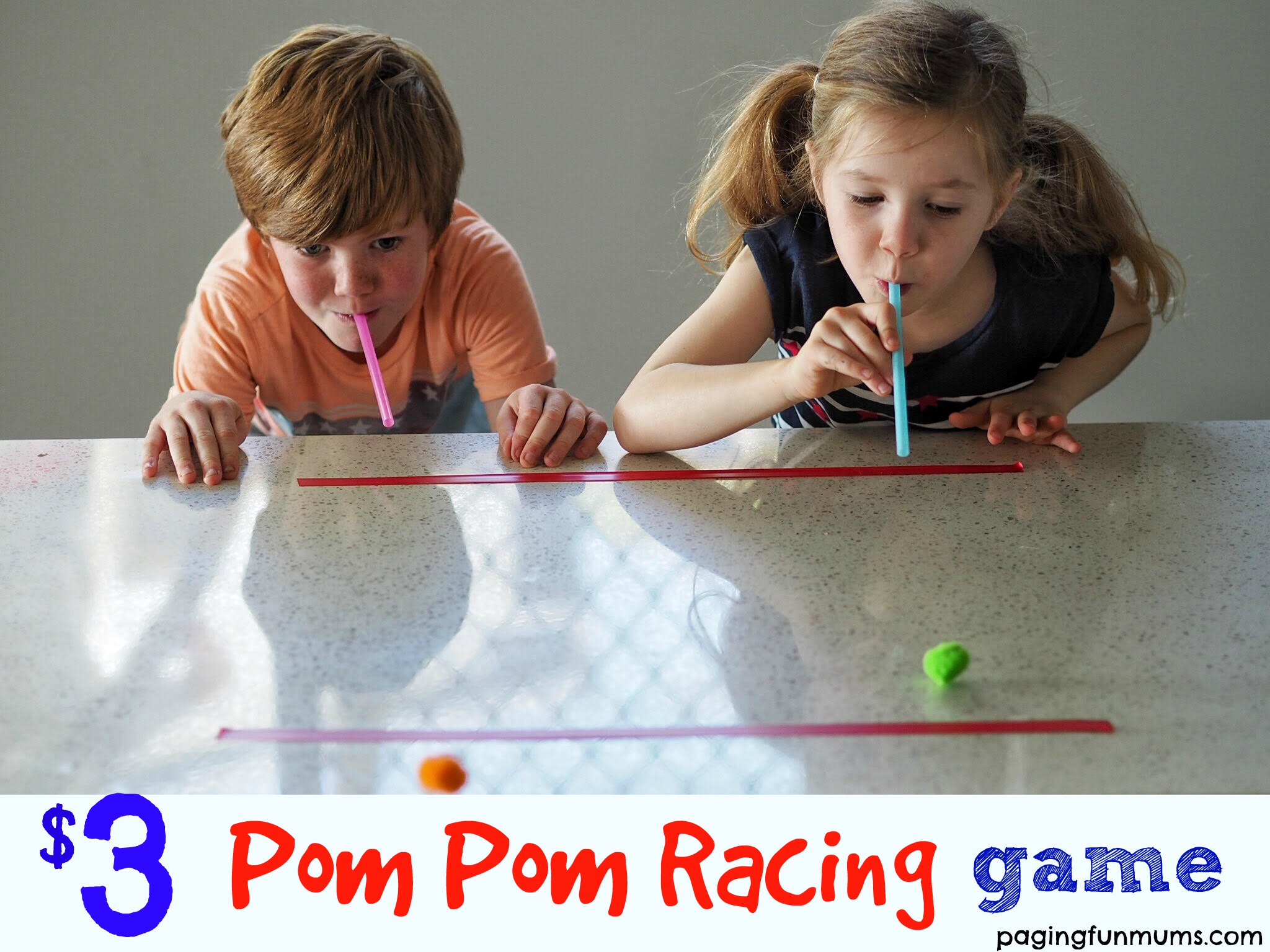 $3 pom racing - Paging Fun Mums