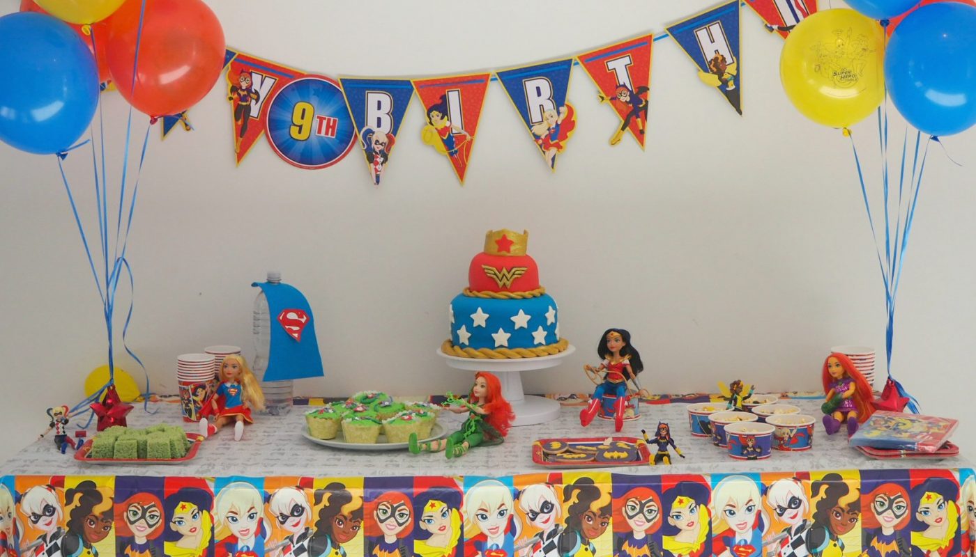 Super Girls pinata inspired. super heroes birthday Party Dc comics birthday