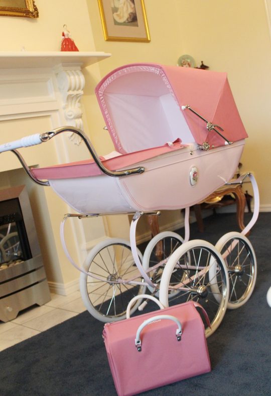 Silver cross chatsworth rose cheap dolls pram