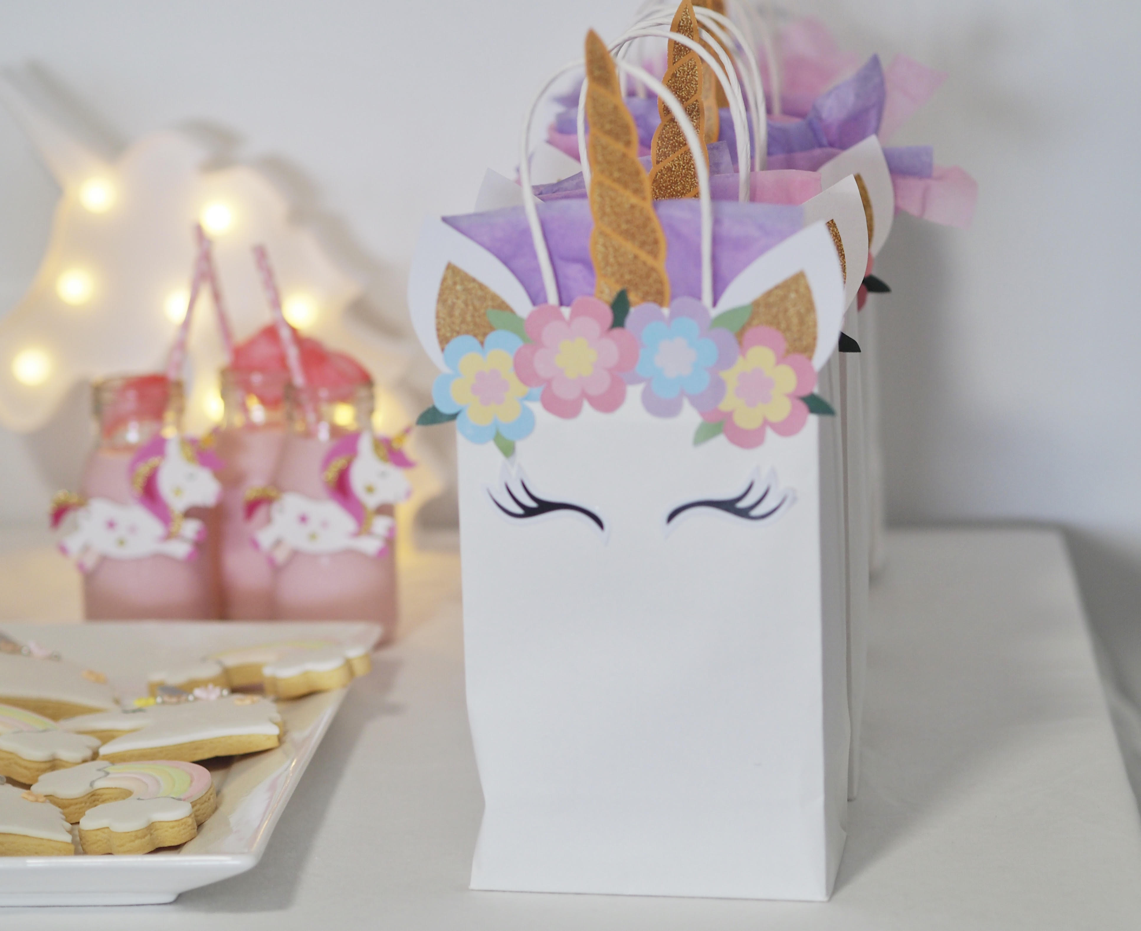 Unicorn Party Bags - Paging Fun Mums