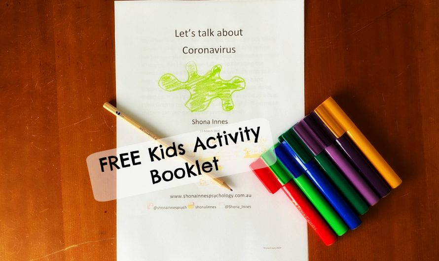 Coronavirus Kids Activity Book