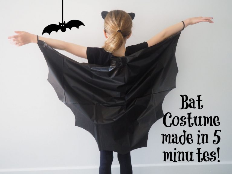 diy bat costume